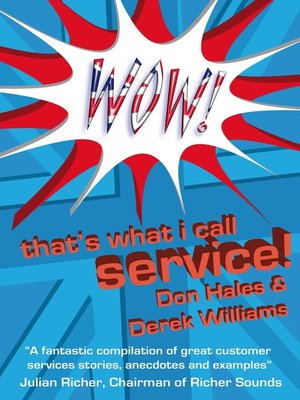 cover image of Wow! That's What I call Service